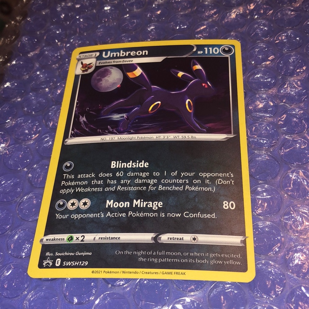Umbreon New Pokemon Card ✨